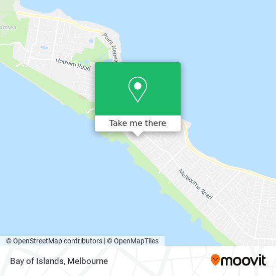 Bay of Islands map