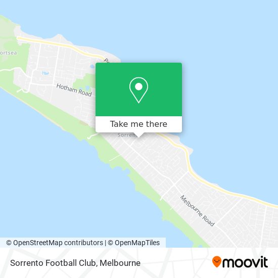 Sorrento Football Club map