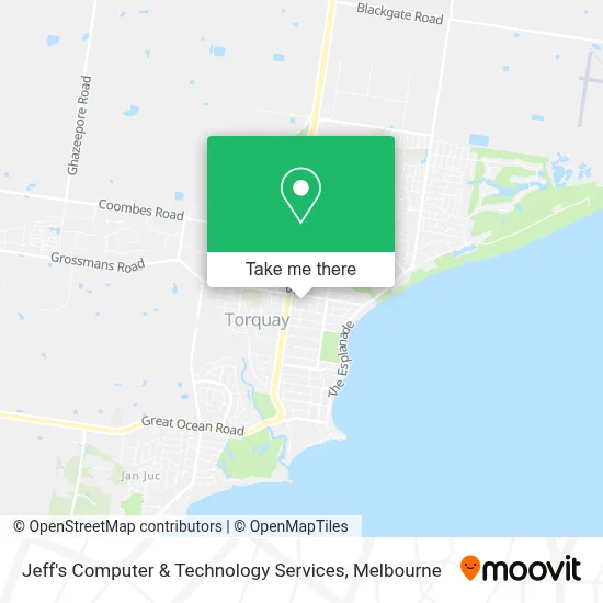 Mapa Jeff's Computer & Technology Services