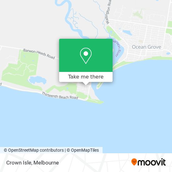 Crown Isle map
