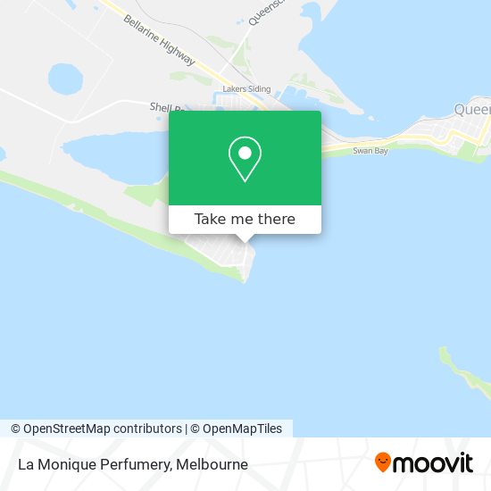 La Monique Perfumery map