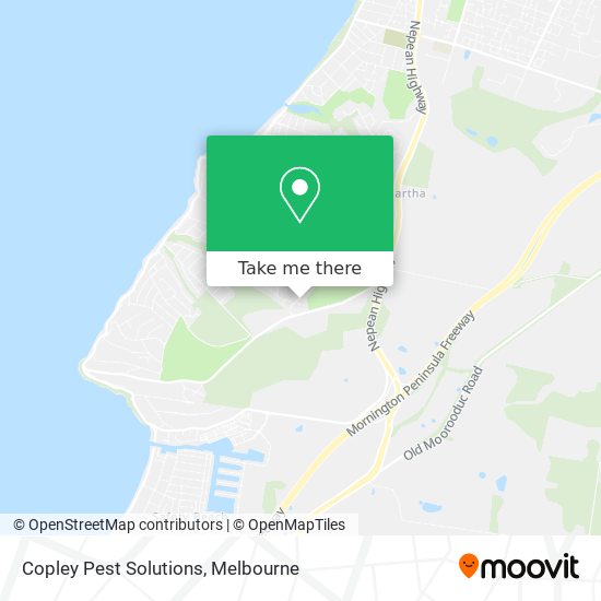 Copley Pest Solutions map