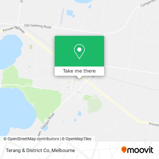 Terang & District Co map