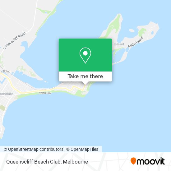 Queenscliff Beach Club map