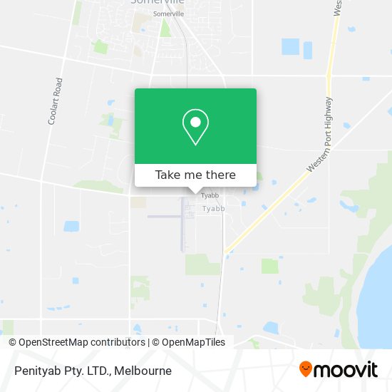 Penityab Pty. LTD. map