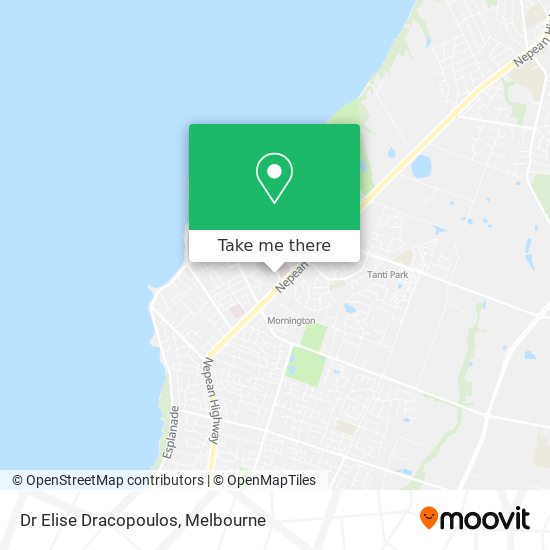 Dr Elise Dracopoulos map