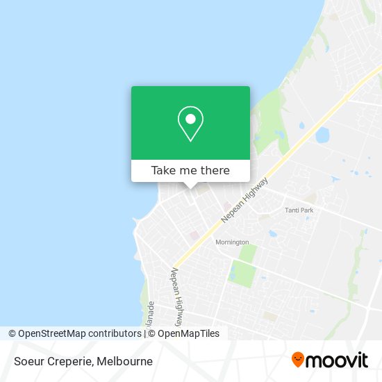 Soeur Creperie map