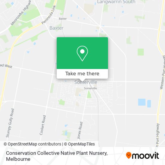 Conservation Collective Native Plant Nursery map