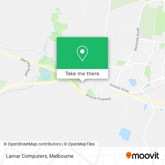 Lamar Computers map