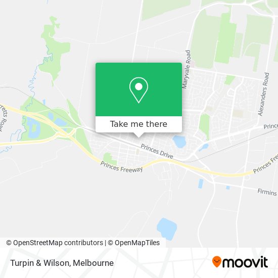 Turpin & Wilson map