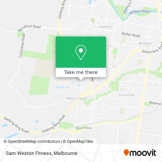 Sam Weston Fitness map