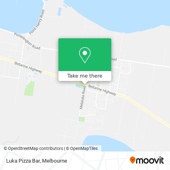 Luka Pizza Bar map