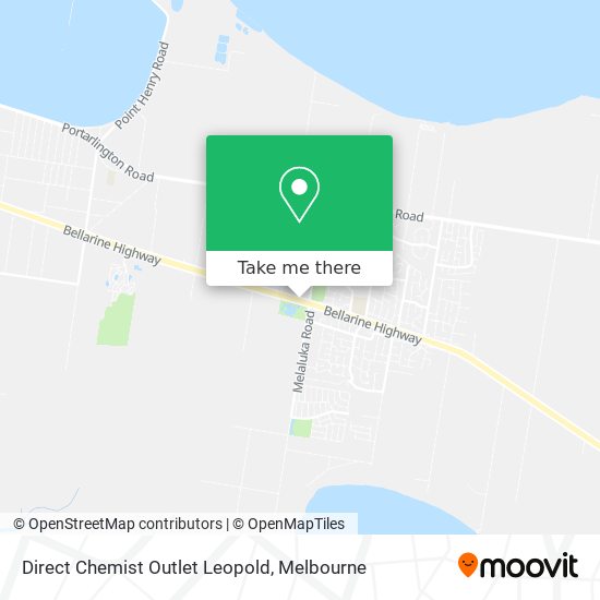 Direct Chemist Outlet Leopold map