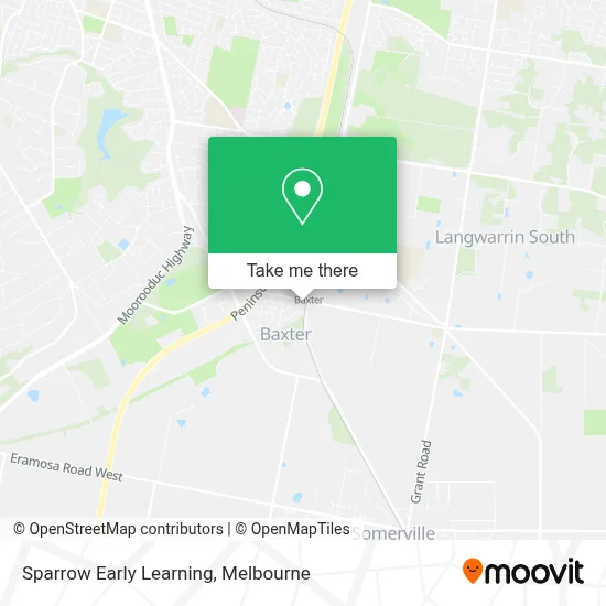 Mapa Sparrow Early Learning