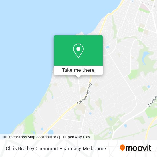 Chris Bradley Chemmart Pharmacy map