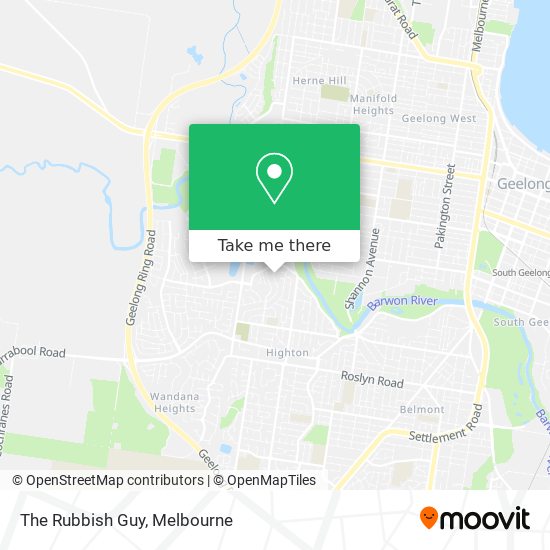 The Rubbish Guy map