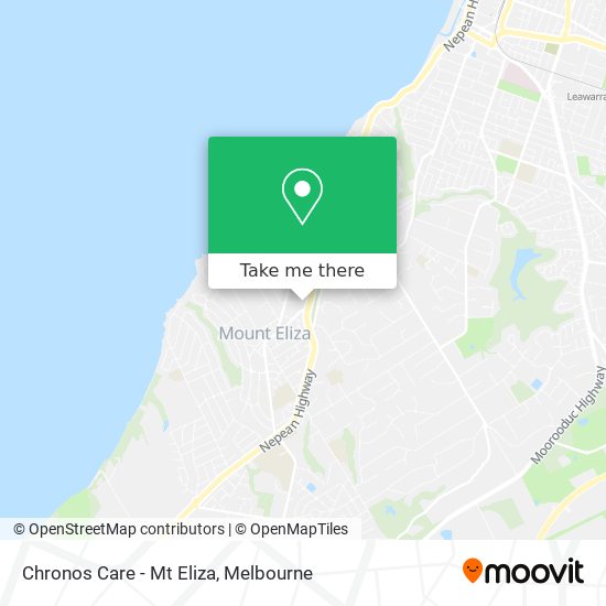 Chronos Care - Mt Eliza map