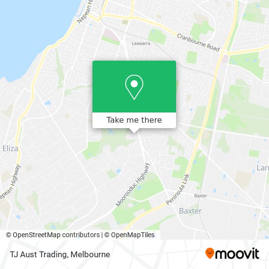 Mapa TJ Aust Trading