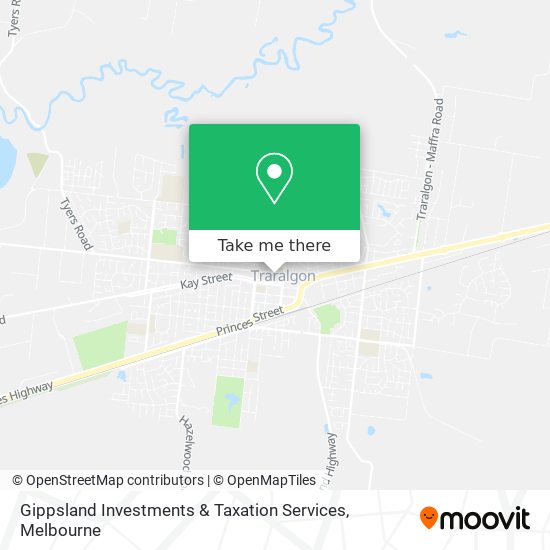Gippsland Investments & Taxation Services map