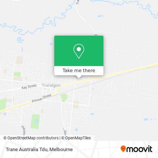 Trane Australia Tdu map