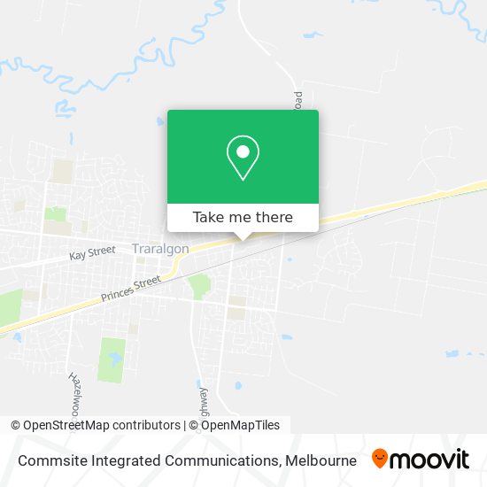 Commsite Integrated Communications map