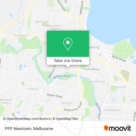 PFP Newtown map