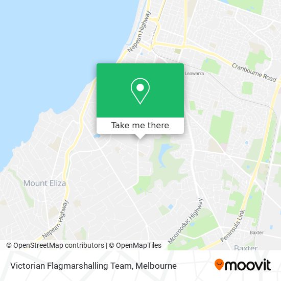 Victorian Flagmarshalling Team map