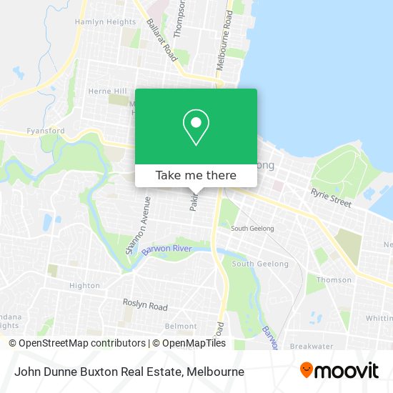 Mapa John Dunne Buxton Real Estate