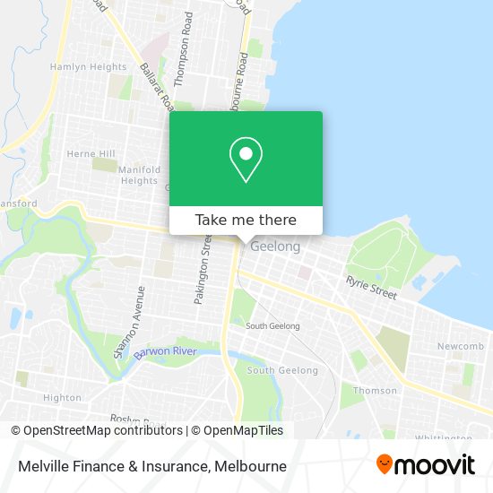 Melville Finance & Insurance map