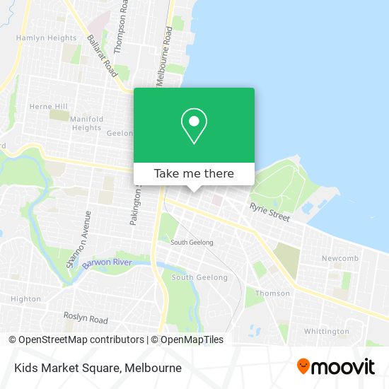 Kids Market Square map