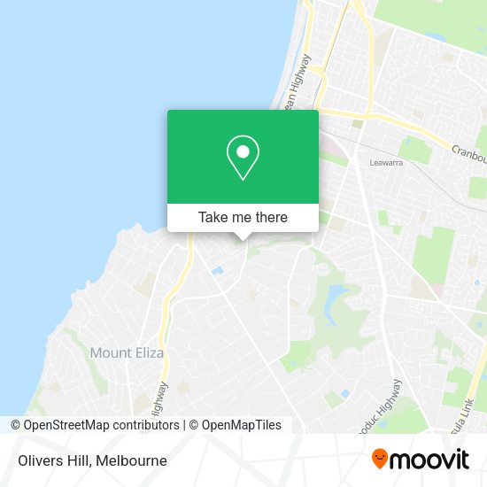 Olivers Hill map