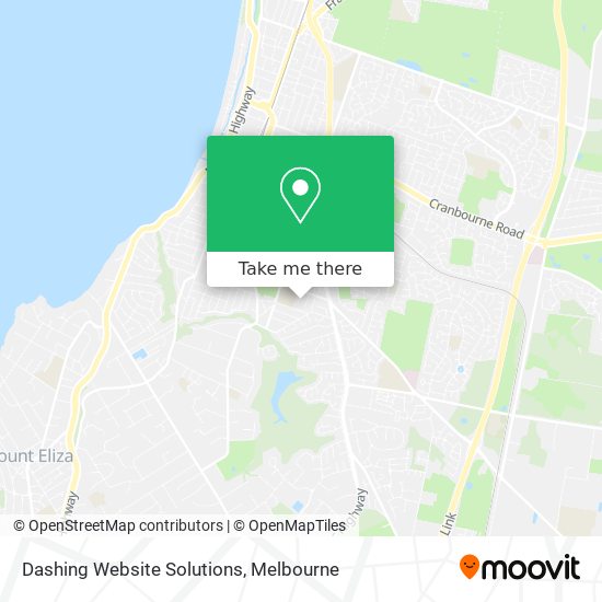 Dashing Website Solutions map