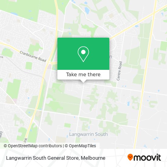 Langwarrin South General Store map