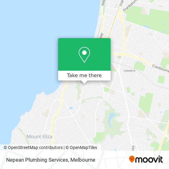 Nepean Plumbing Services map