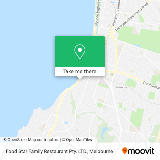 Food Star Family Restaurant Pty. LTD. map