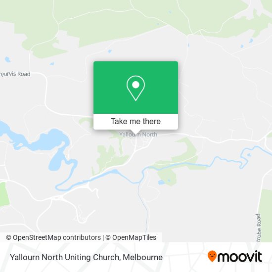 Yallourn North Uniting Church map