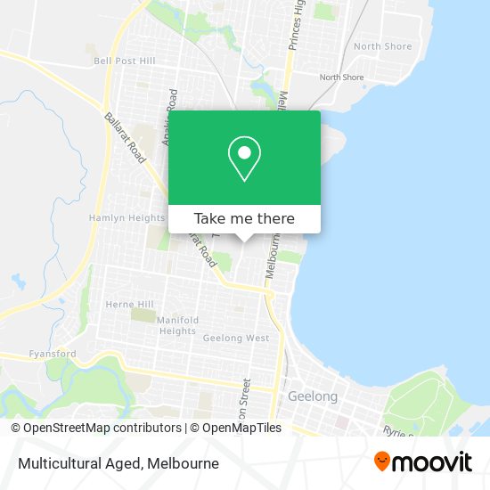 Multicultural Aged map