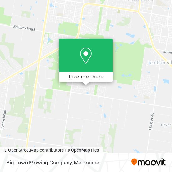 Big Lawn Mowing Company map