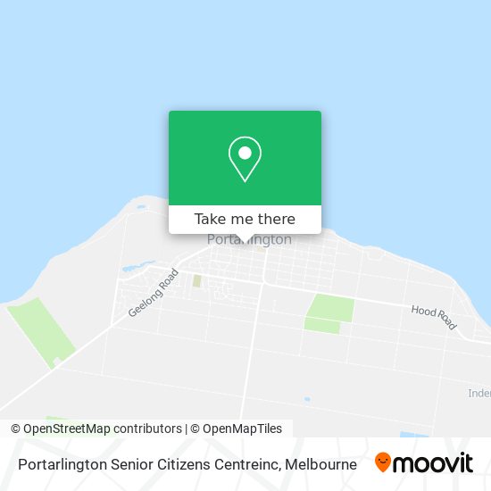 Portarlington Senior Citizens Centreinc map