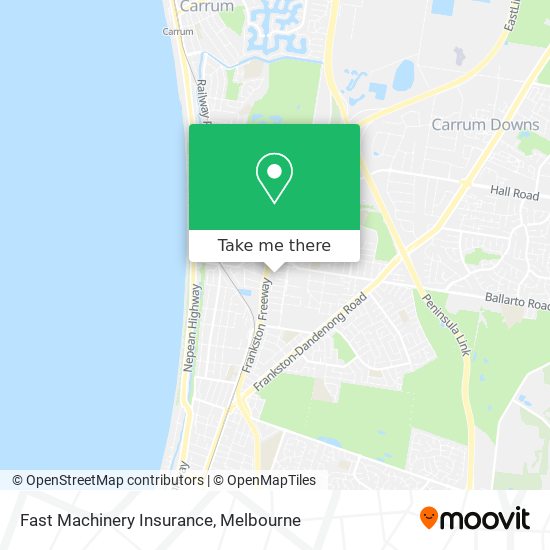 Fast Machinery Insurance map