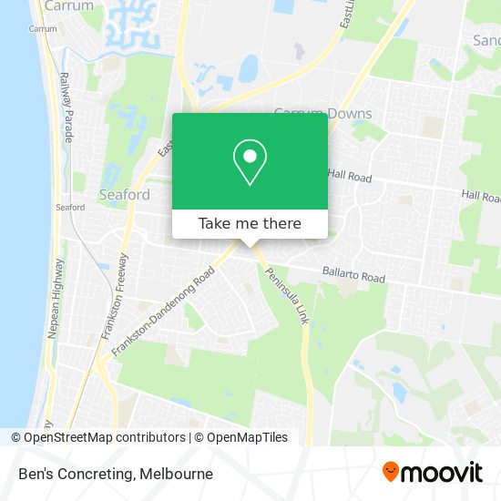 Ben's Concreting map