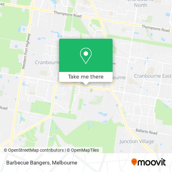 Barbecue Bangers map