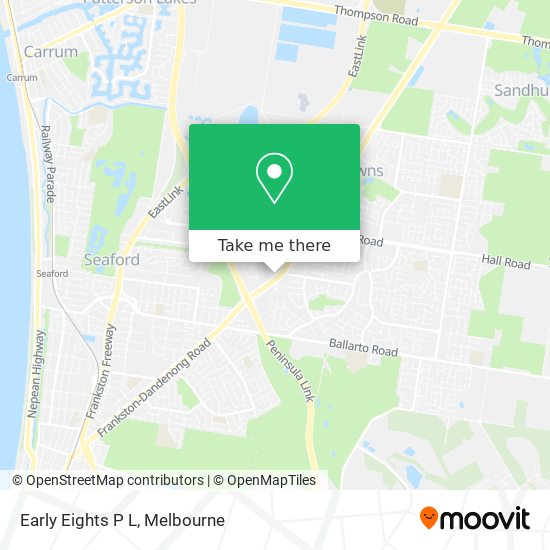 Early Eights P L map