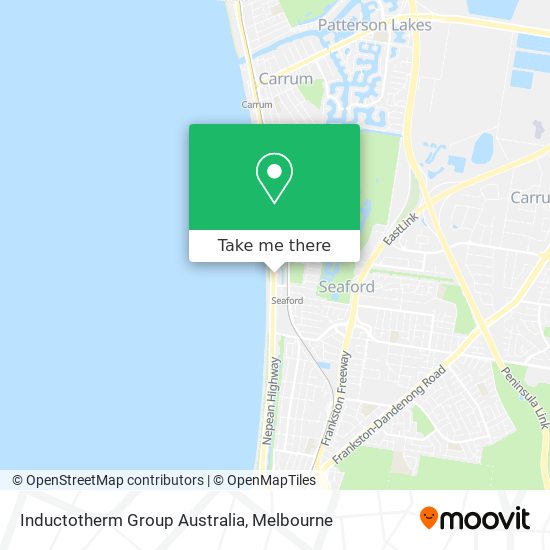 Mapa Inductotherm Group Australia