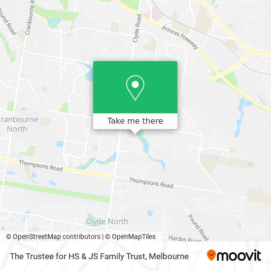 The Trustee for HS & JS Family Trust map