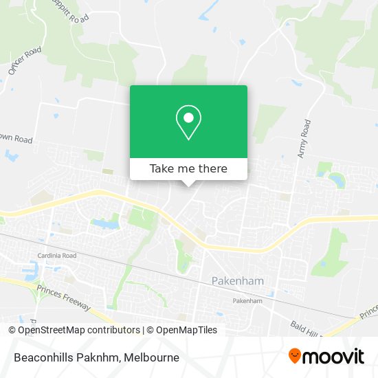 Beaconhills Paknhm map