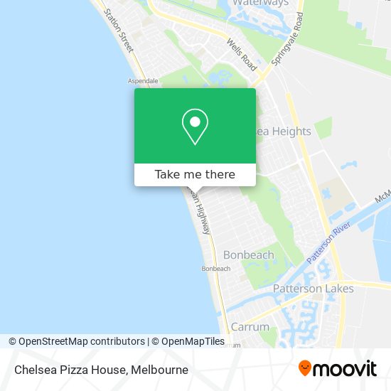 Chelsea Pizza House map