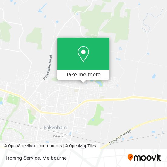 Ironing Service map