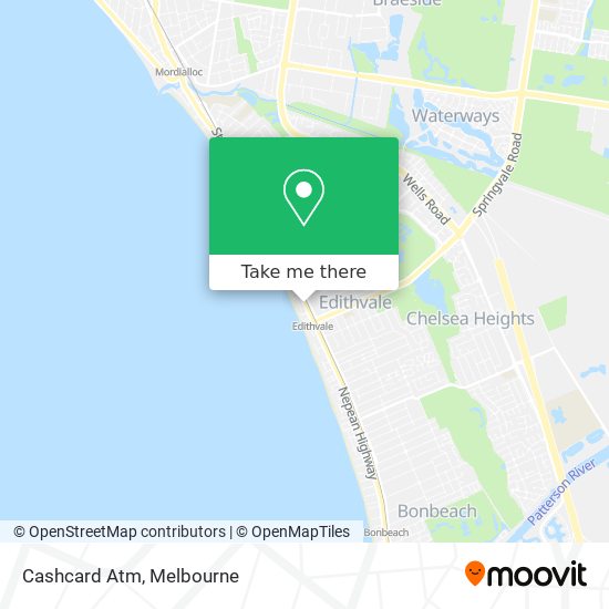 Cashcard Atm map