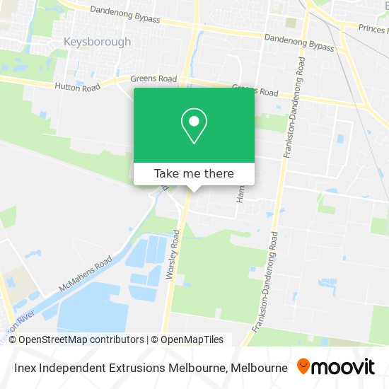 Inex Independent Extrusions Melbourne map